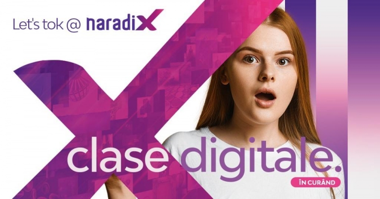 Pe 1 aprilie, NaradiX transmite live – curs digital pe zi cu vloggeri, oameni de business și traineri cunoscuți